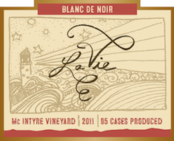 2011 La Vie Blanc de Noir - McIntyre Vineyard