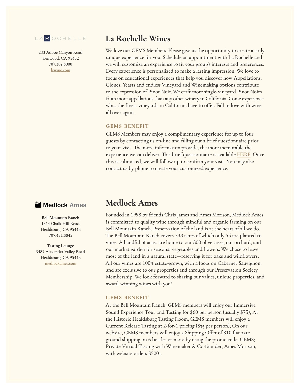 GEMS of NAPA and SONOMA Page 6